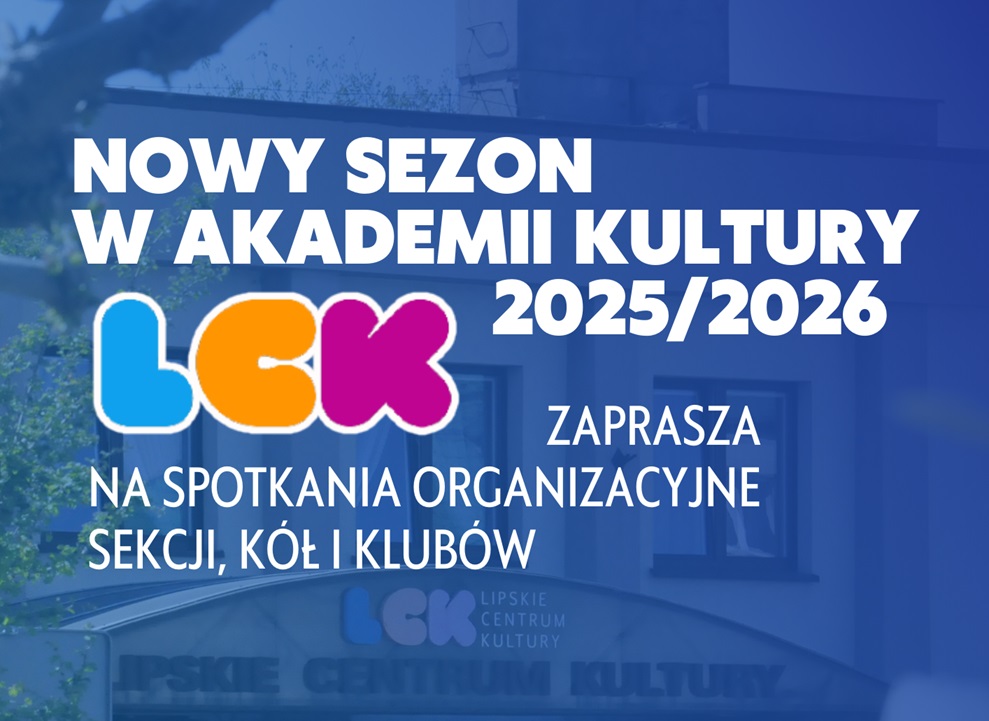 Baner promujący z podstawowymi informacjami (nazwa i krótki opis) na jasnoniebieskim tle.